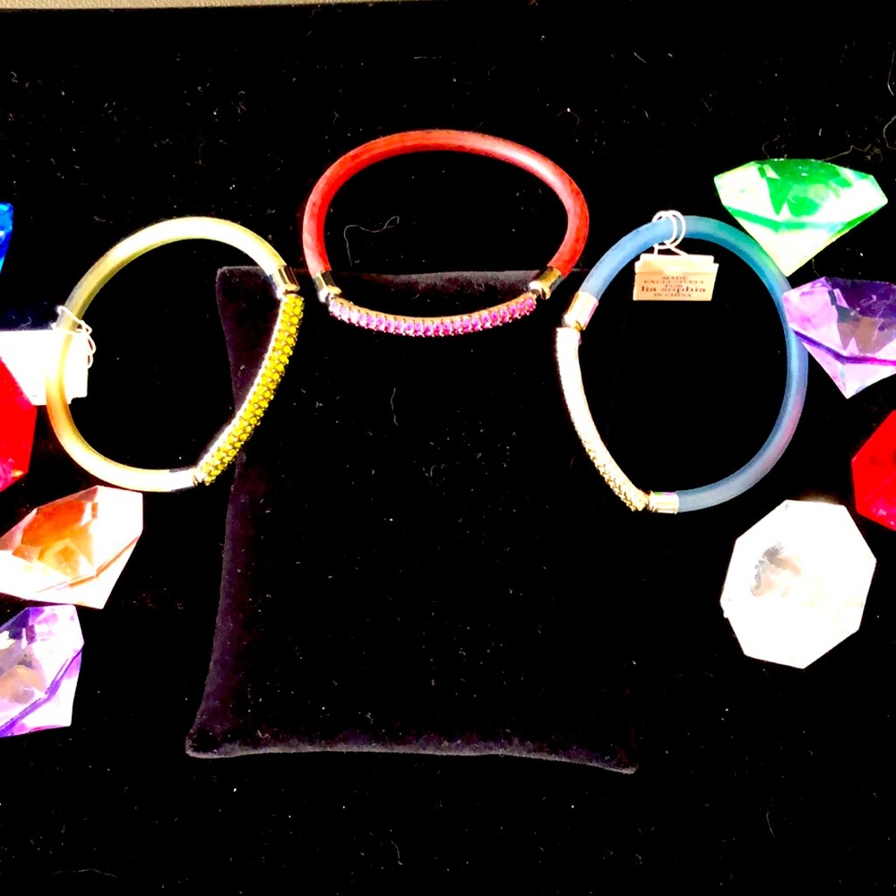 💎NWT Lia Sophia set of 3 bracelets💎